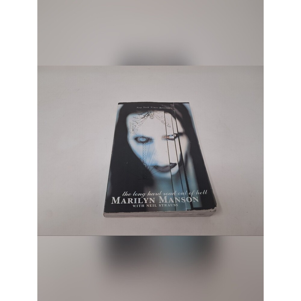 Marilyn Manson Book The Long Hard Road Out of Hell Neil Strauss Softcover